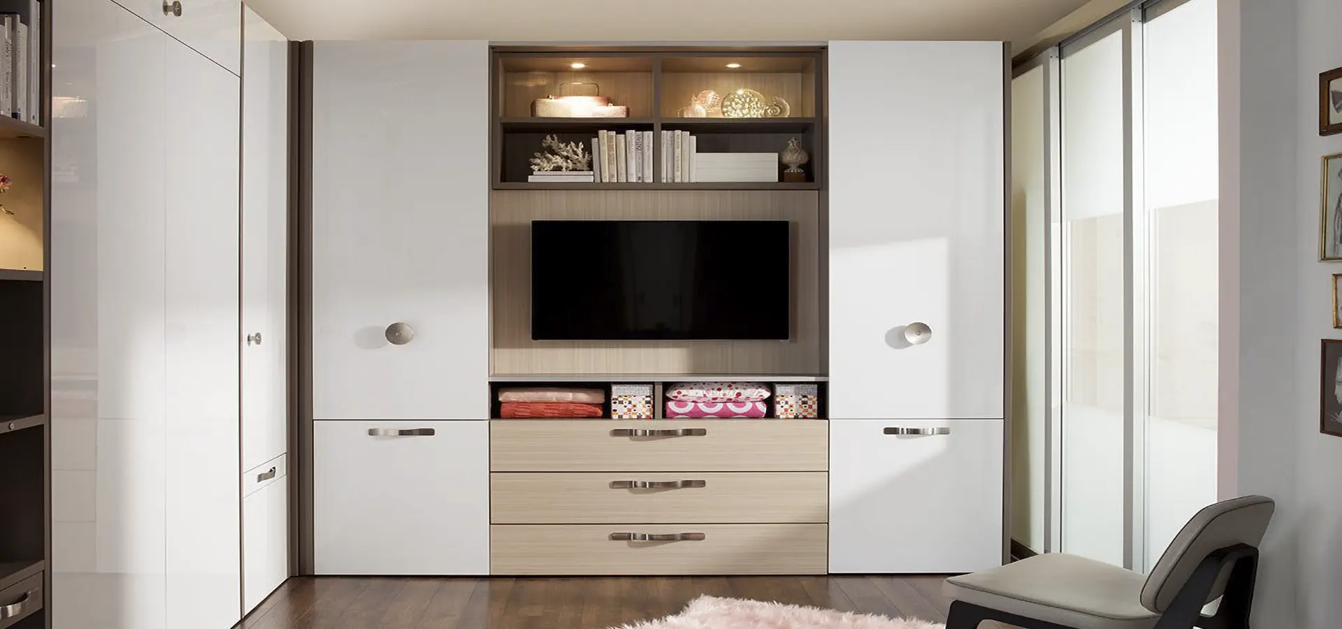 Custom-storage-wall-units