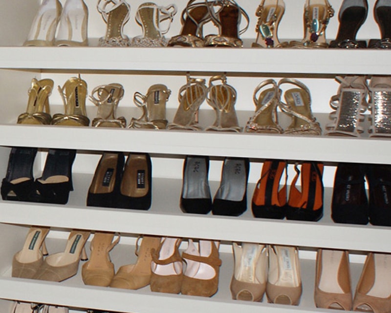 Custom Shoe Closets