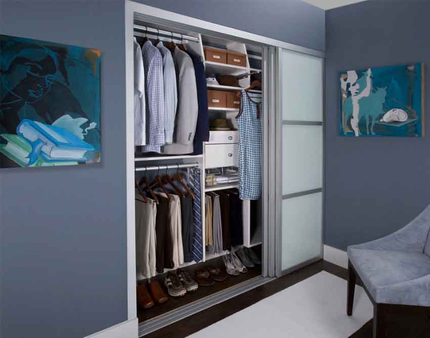 reach-in closet | Custom Closets A&G Designs