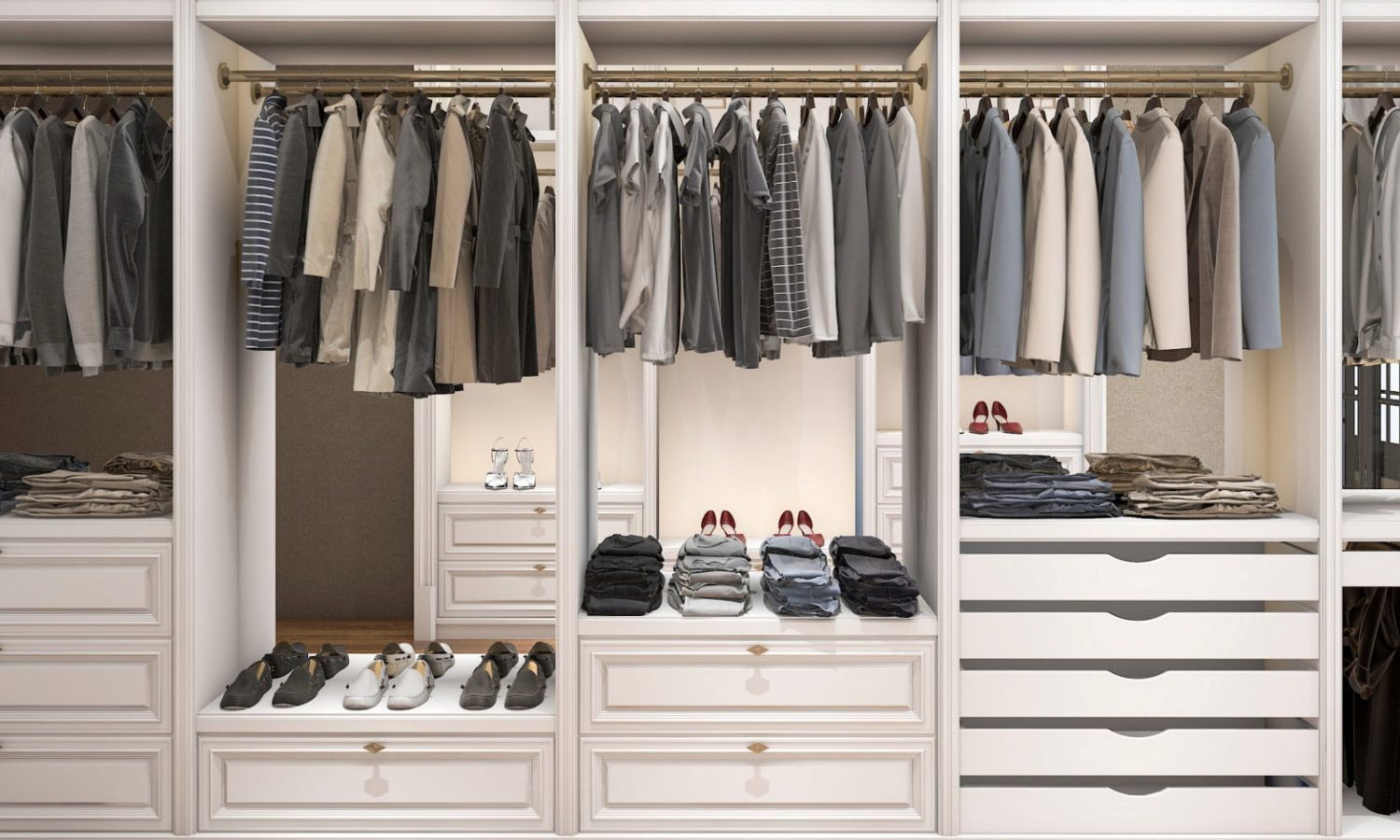 Closet system designed